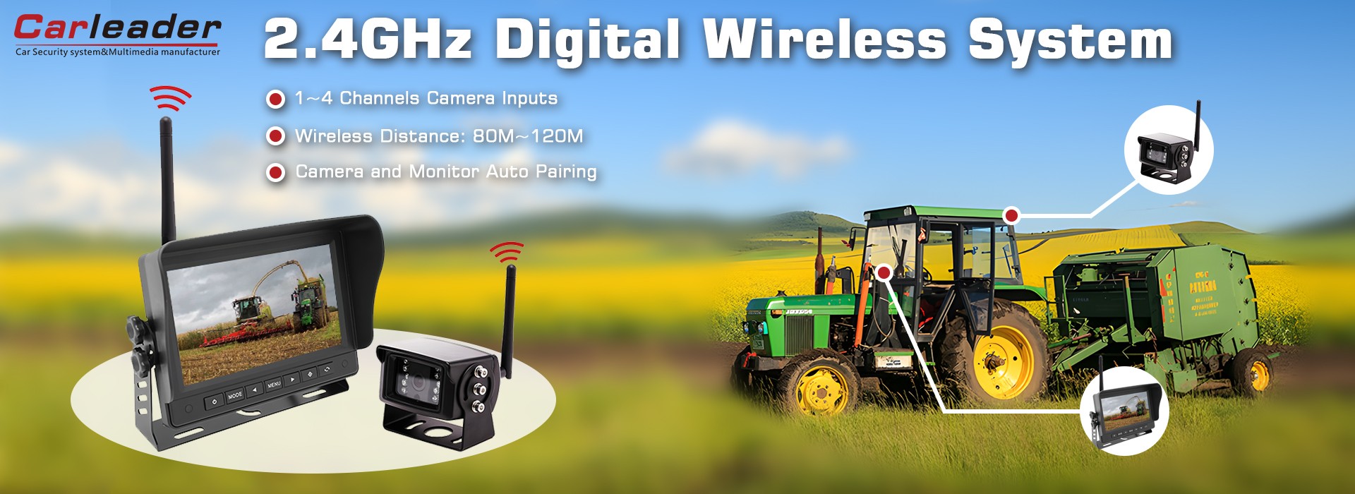 2.4GHz டிஜிட்டல் வயர்லெஸ் சிஸ்டம்