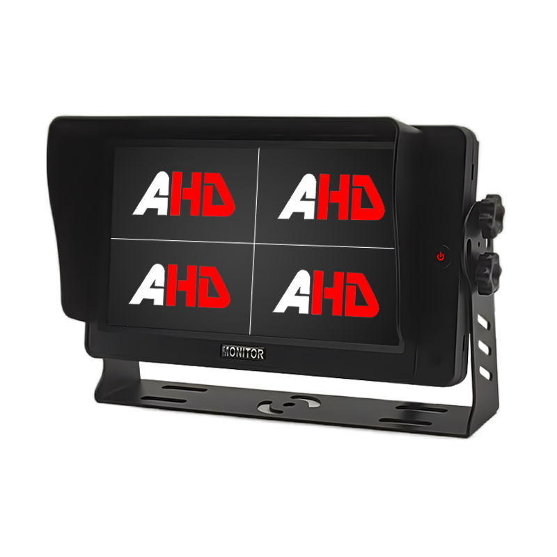 கார்லீடர் 7 இன்ச் ஹை ப்ரைட்னஸ் AHD Quad View Heavy Duty Vehicle Bus Truck Monitor
