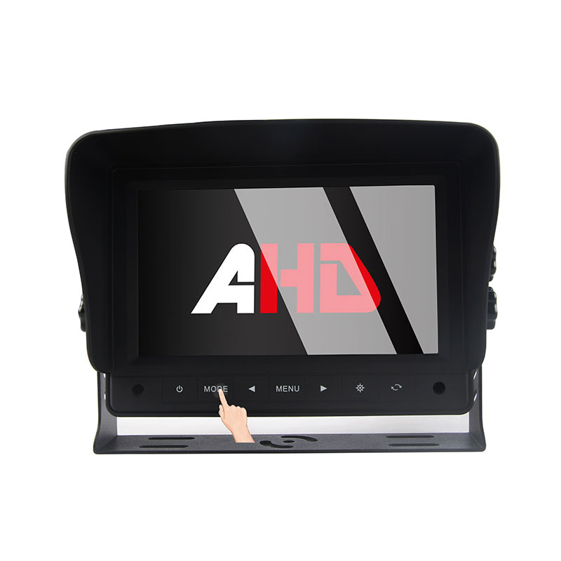 கார்லீடர் 7 இன்ச் டச் பட்டன்கள் 2CH ஹெவி டியூட்டி AHD வாகன மாண்டியர்