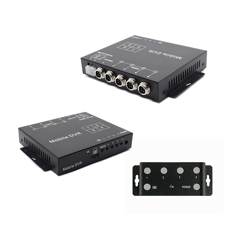 Carleader 1080P AHD Quad Split Display Video Processor ஆதரவு வீடியோ பதிவு