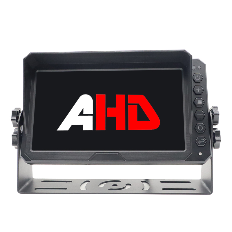 7 இன்ச் LCD 2CH ஹெவி டியூட்டி வெஹிக்கிள் AHD மானிட்டர்